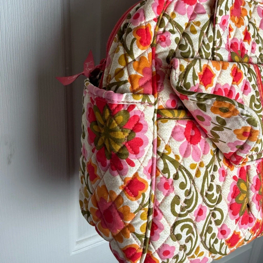 NWT Vera Bradley Folkloric Baby Bag Diaper Bag w/ Changing Pad